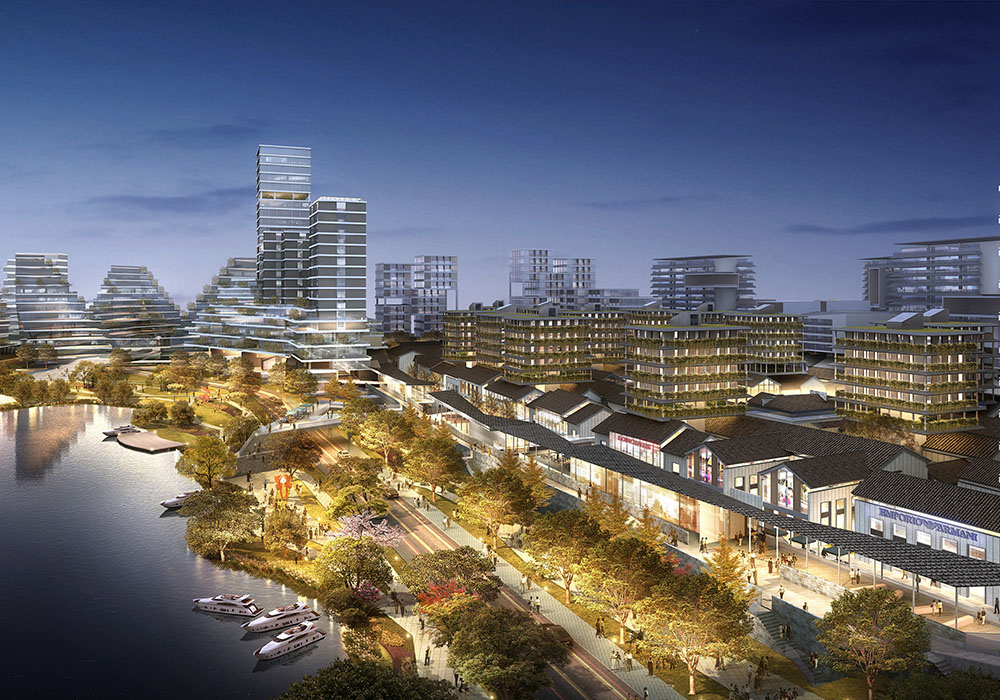 紹興嵊州白蓮堂未來社區