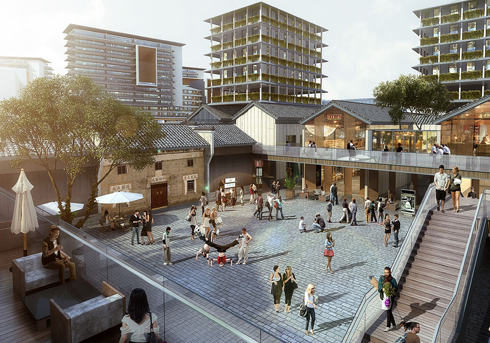 紹興嵊州白蓮堂未來社區