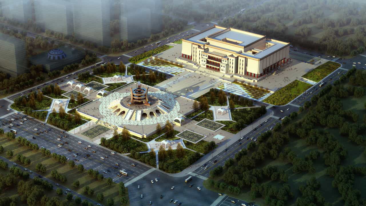 打造文化地標(biāo),提升城市品位:江南管理內(nèi)蒙古群眾藝術(shù)館項(xiàng)目正式揭牌