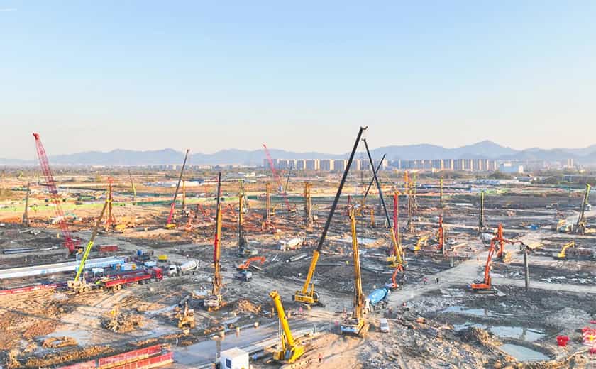 熱辣滾燙！國際體育中心全面動工！