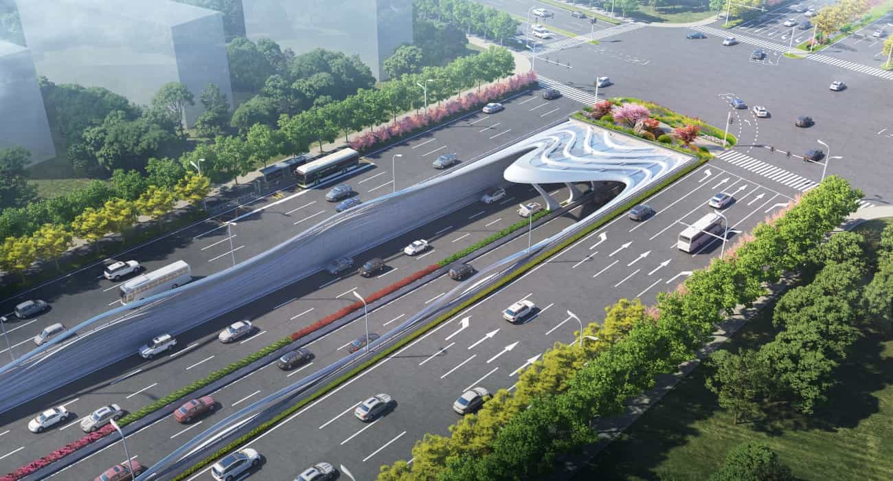 高鐵蘇州北站動車所上蓋軌道車站預留工程